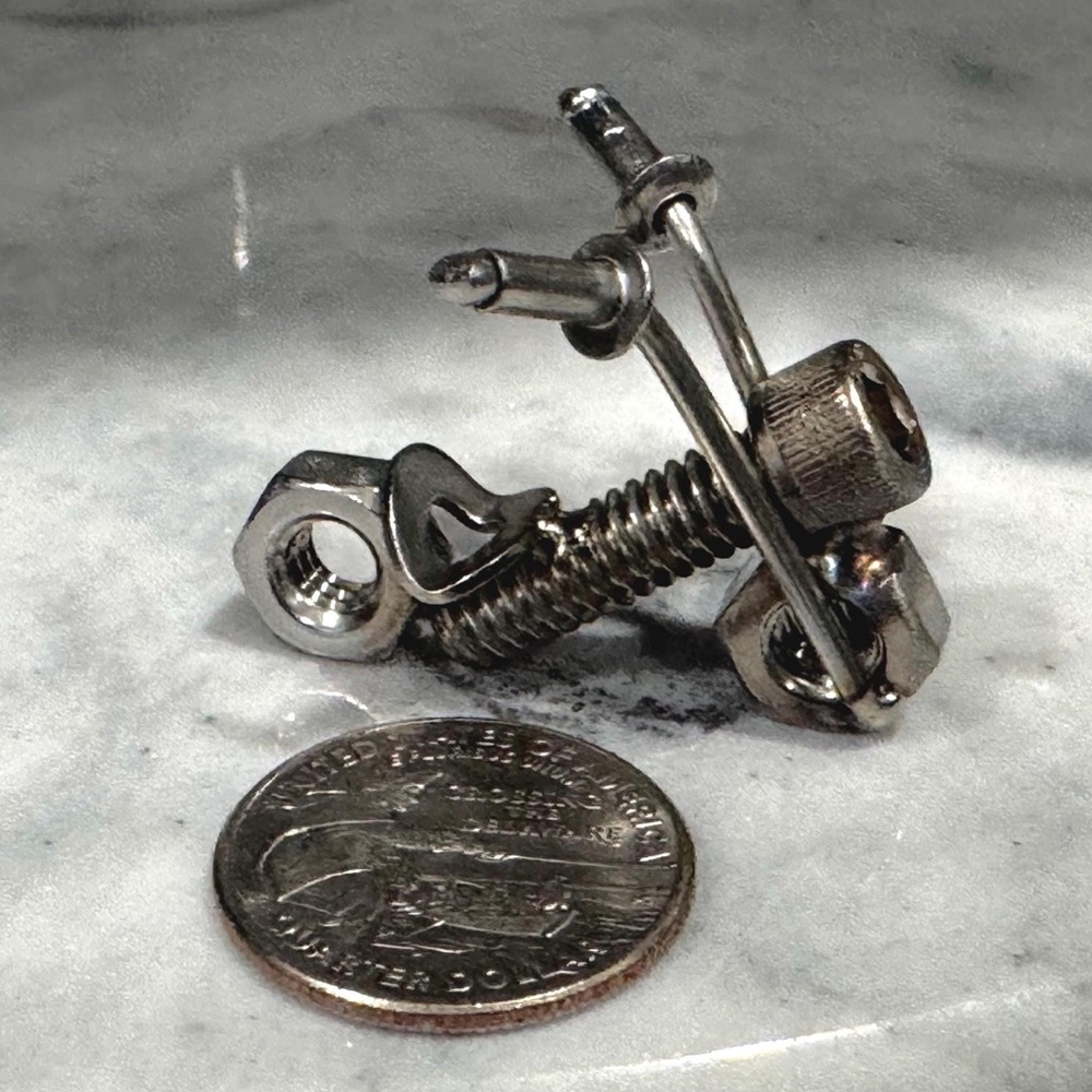 Stainless Steel Motorcycle Art